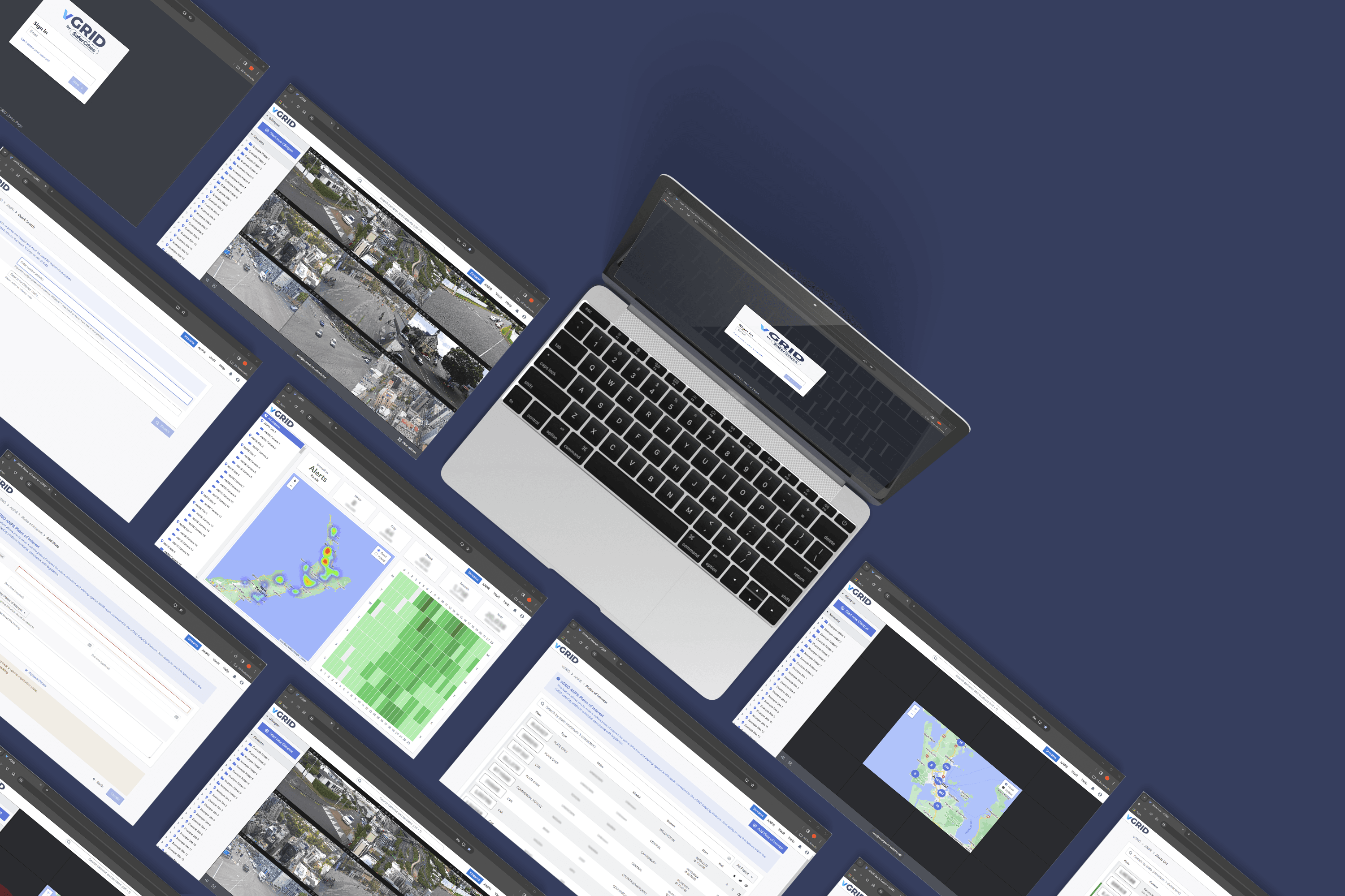 vGRID mockup